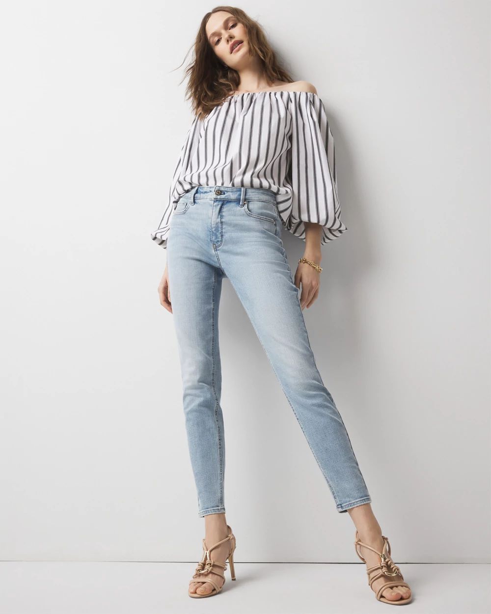 High-Rise Everyday Soft Denim™ Skinny Jean | White House Black Market